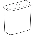 Geberit Vodokotlić Selnova Square za monoblok 500.266.01.1 - Slika 2