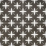 Poole Black 45x45