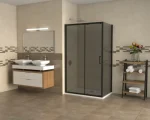 Tuš vrata Copen Atlas black 110x195 (C-02-B4110) - Slika 3