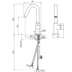 Baterija za lavabo 330201 - Slika 2