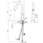 Baterija za lavabo  330201B - Slika 2