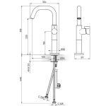 Baterija za lavabo L 330209 - Slika 2