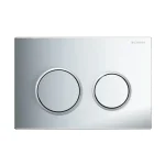 Omega 20 Tipka Geberit – sjajna/mat/sjajna hrom – 115.085.KH.1